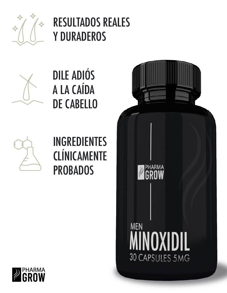 Minoxidil 5 mg de 30 cápsulas 4