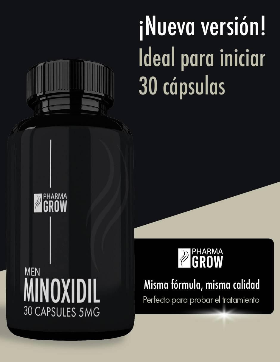 Minoxidil 5 mg de 30 cápsulas 6