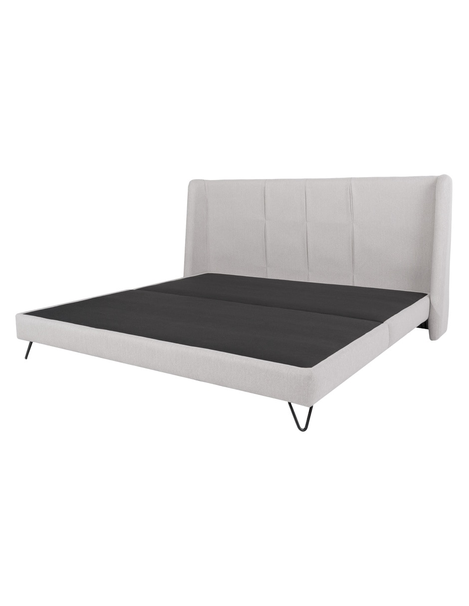 Cama Hampton de madera king size 6