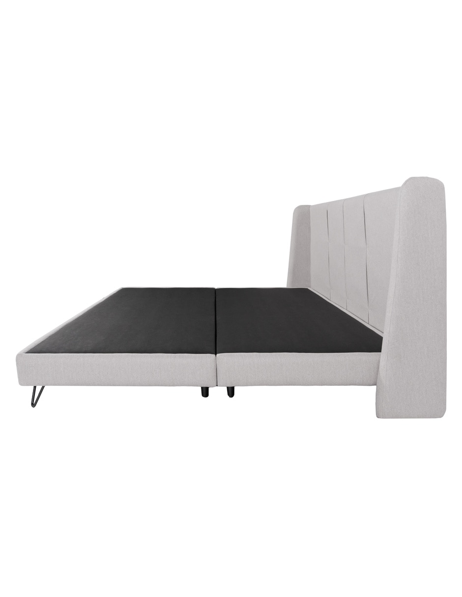 Cama Hampton de madera king size 2