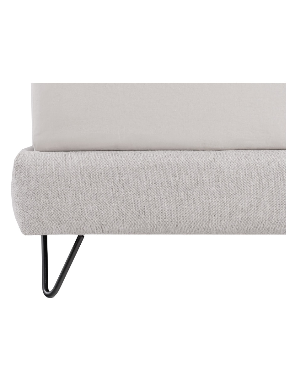 Cama Hampton de madera king size 8