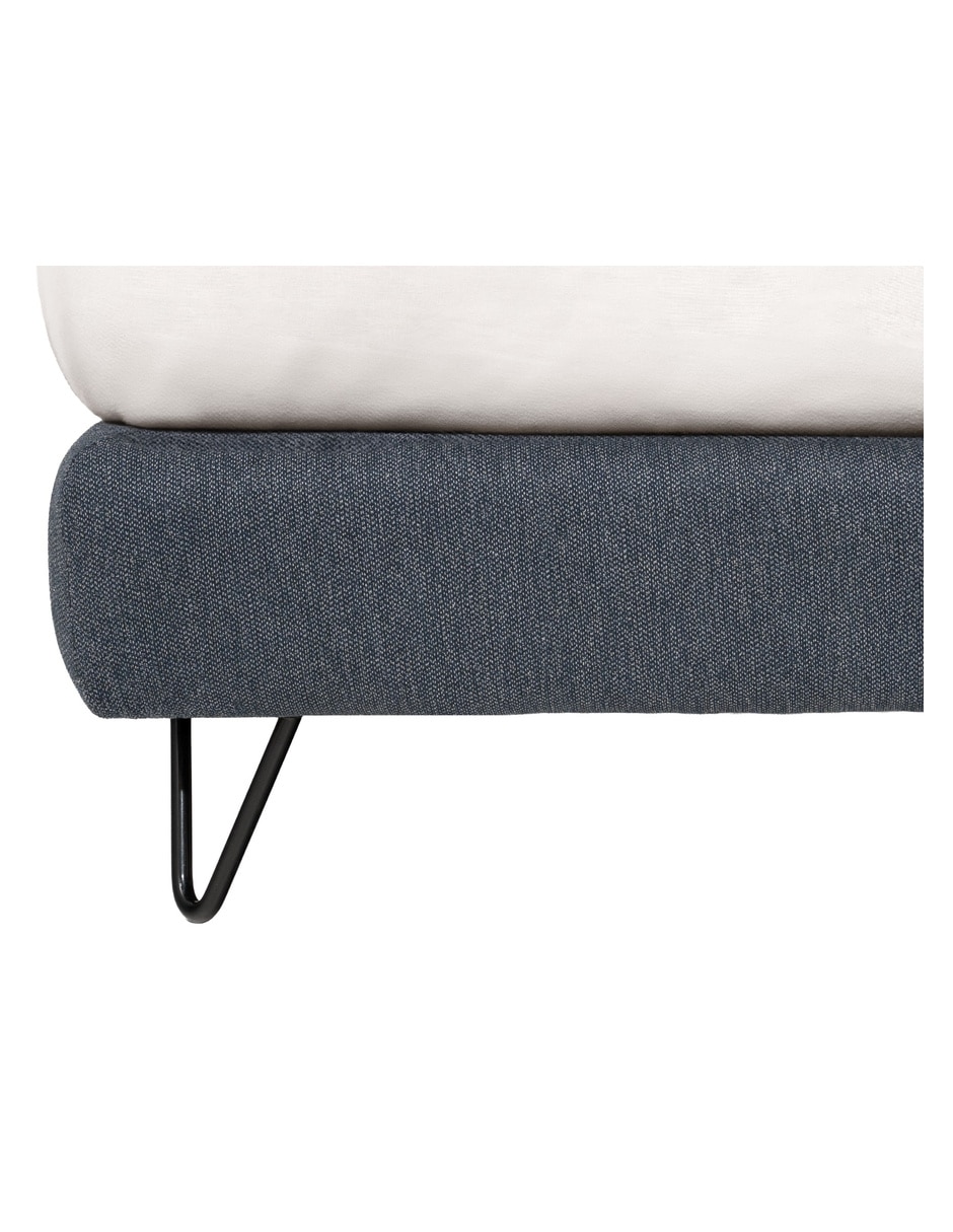 Cama Hampton de madera queen size 15