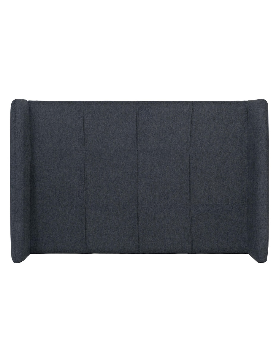 Cama Hampton de madera queen size 8
