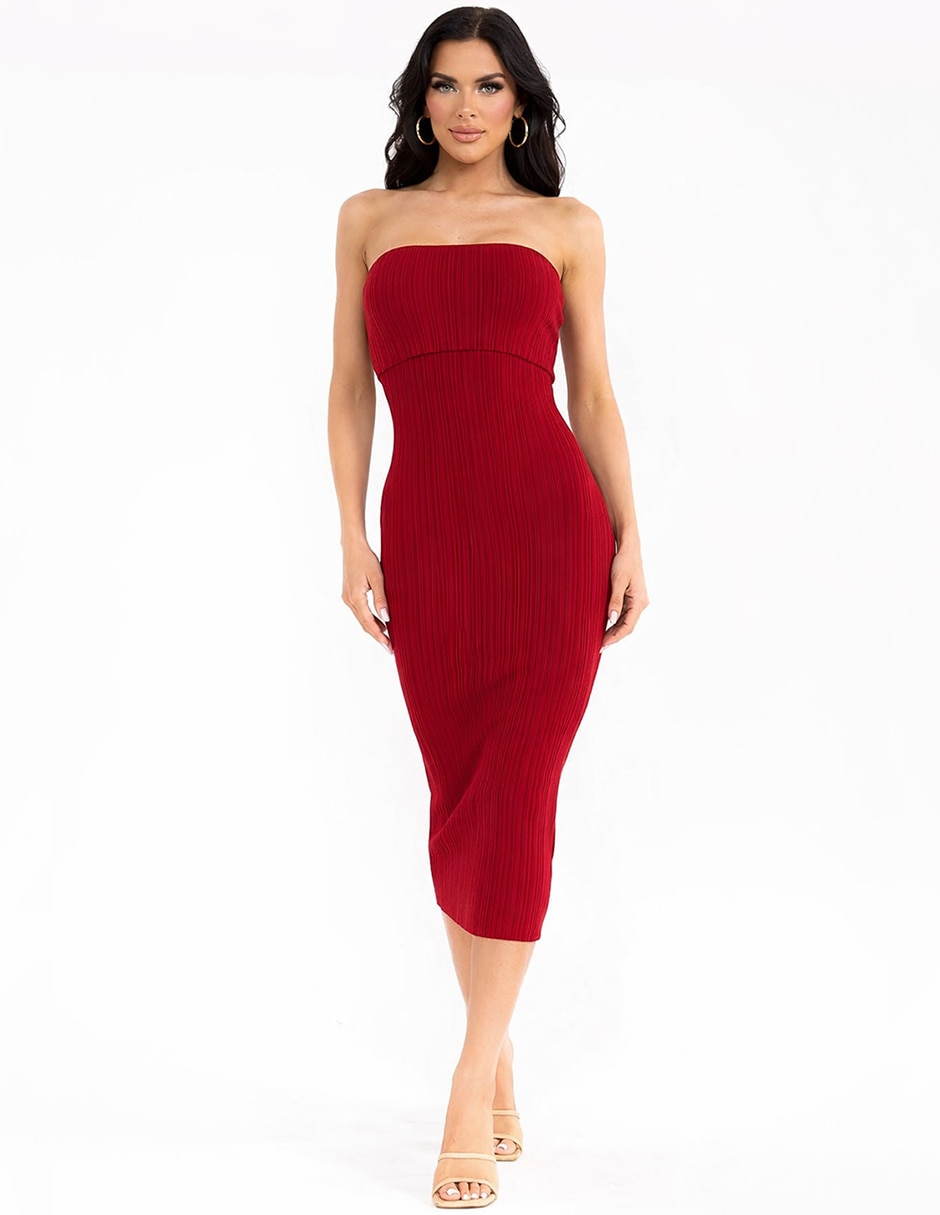 Vestido midi casual para mujer
