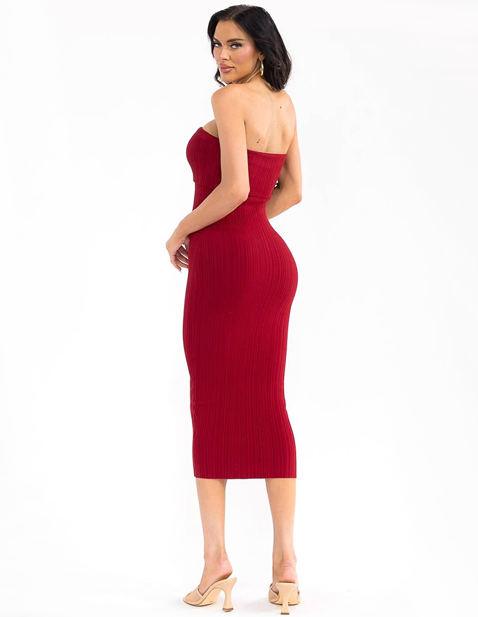 Vestido midi casual para mujer 4
