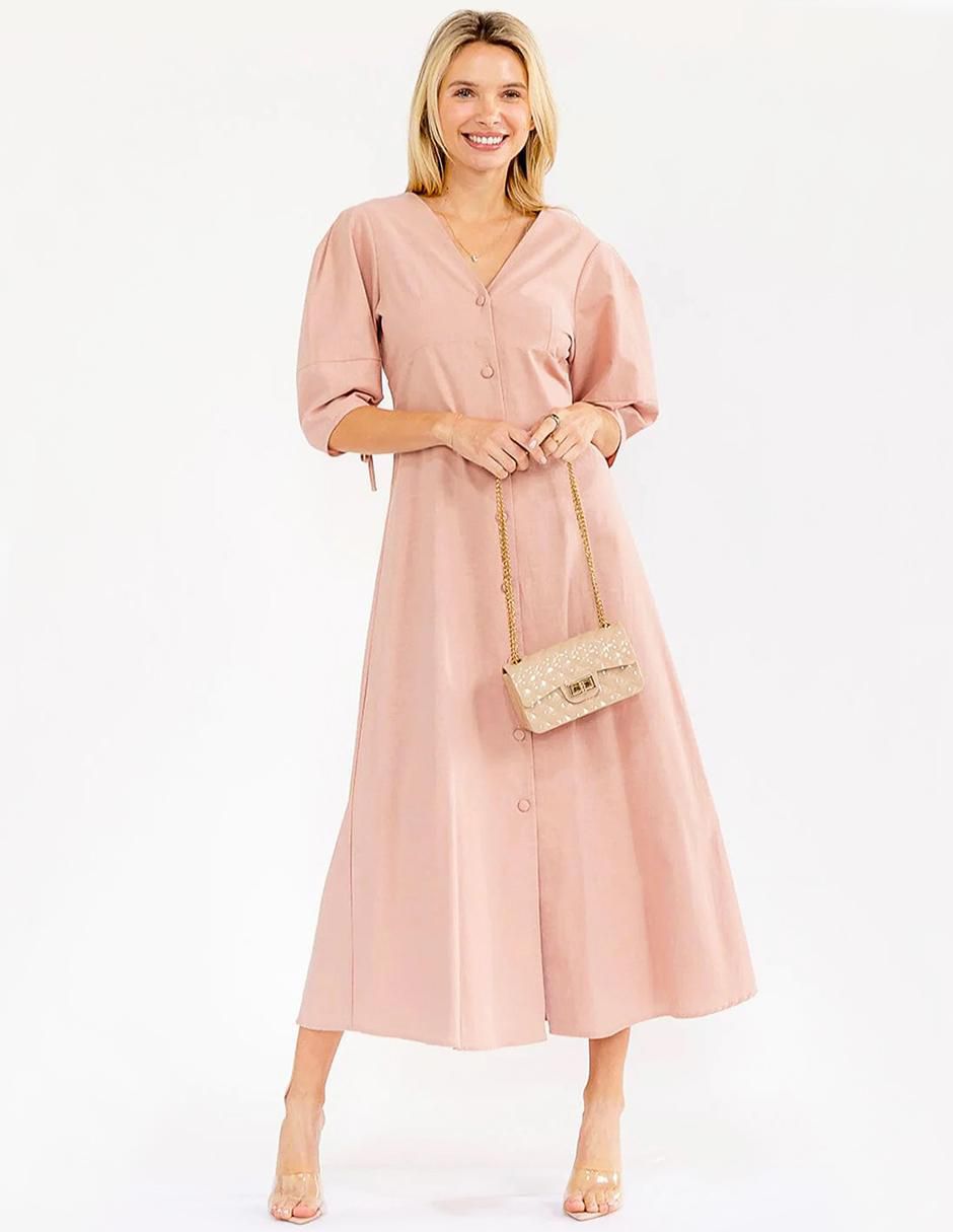 Vestido midi casual Roman Fashion para mujer