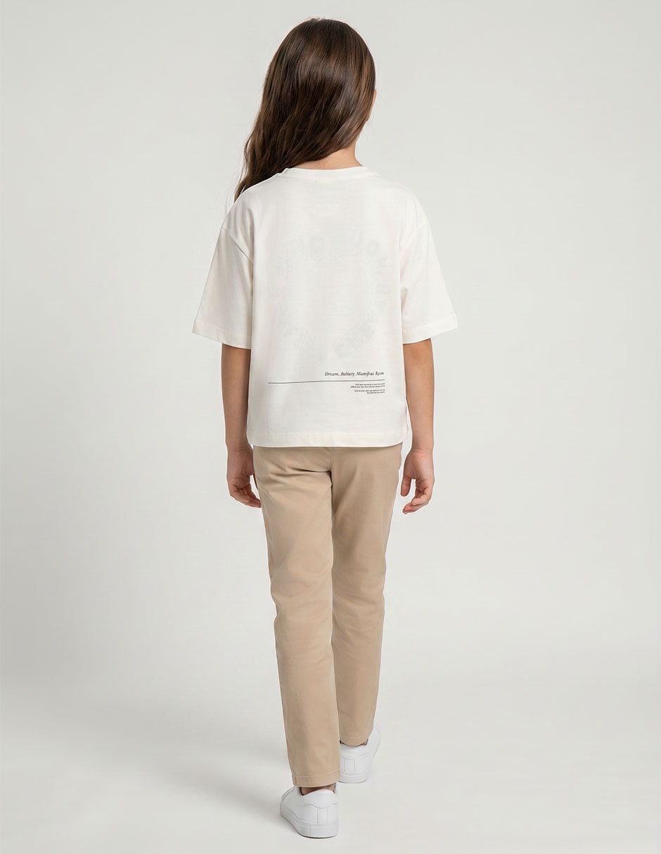 Playera manga corta para niña 2