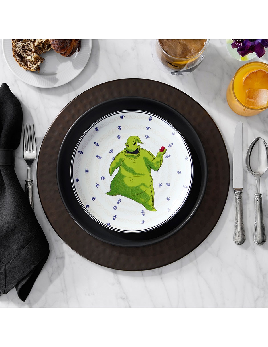 Set de platos surtidos The Nightmare Before Christmas de porcelana 4 piezas 3