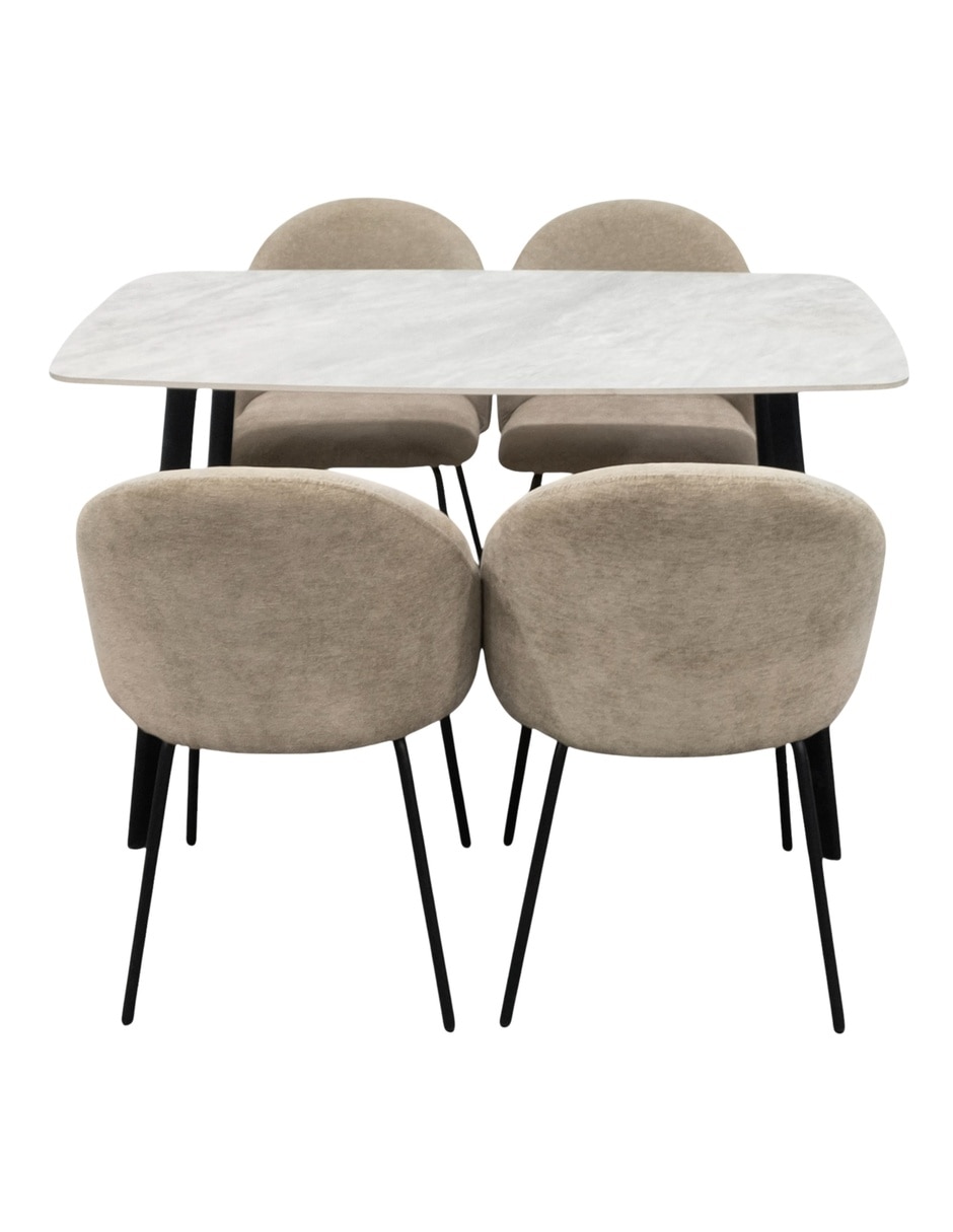 Comedor Nugen + Georgia Sochic para 4 personas