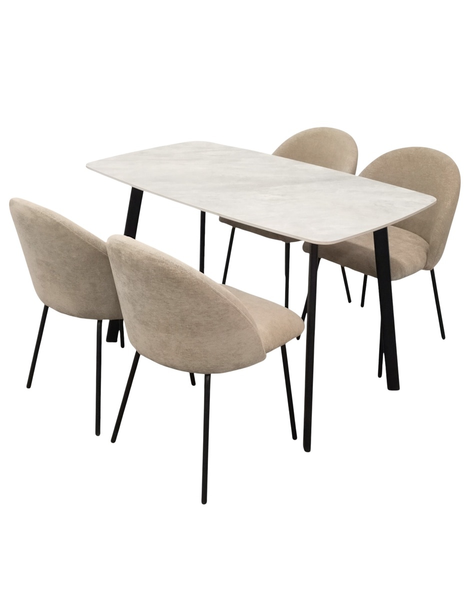 Comedor Nugen + Georgia Sochic para 4 personas