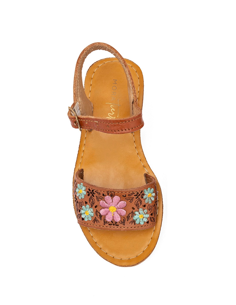 Sandalia Mora Tierra para niña
