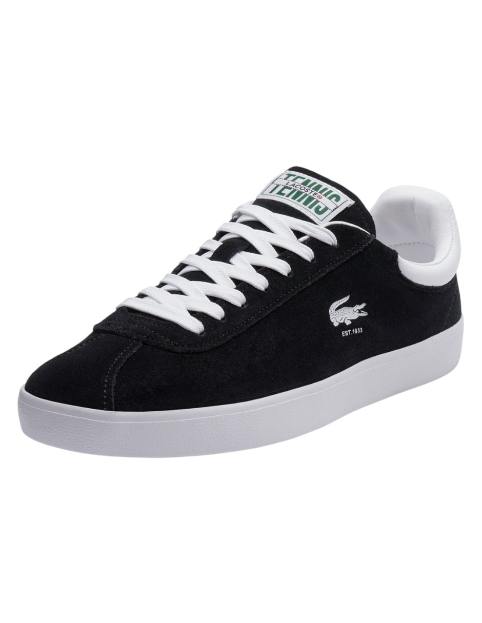Tenis de piel Lacoste Baseshot para hombre