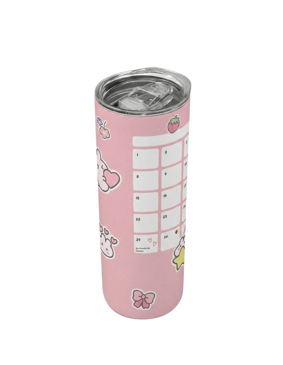 Set termo Tink de acero inoxidable con tapa a presión