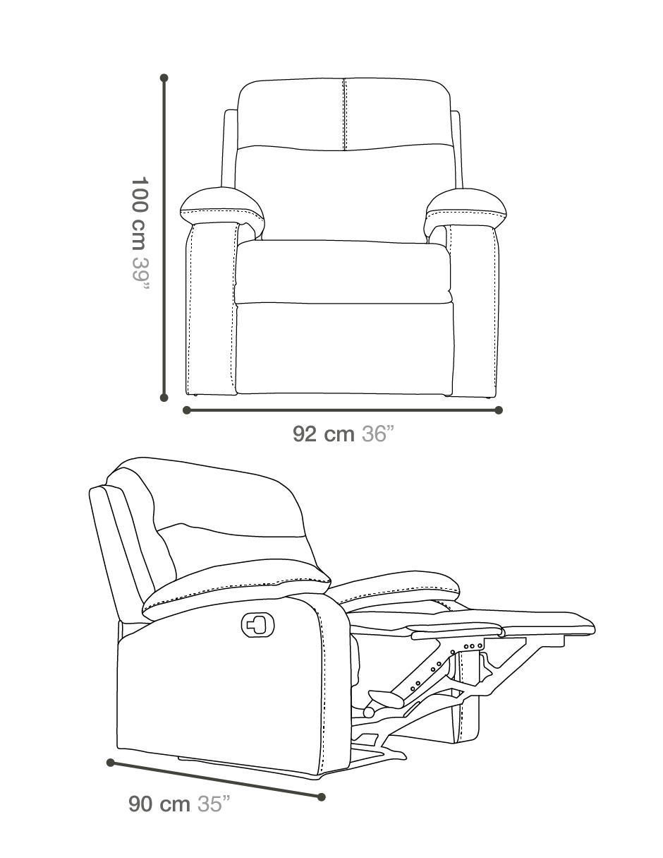 Reclinable Praga 7