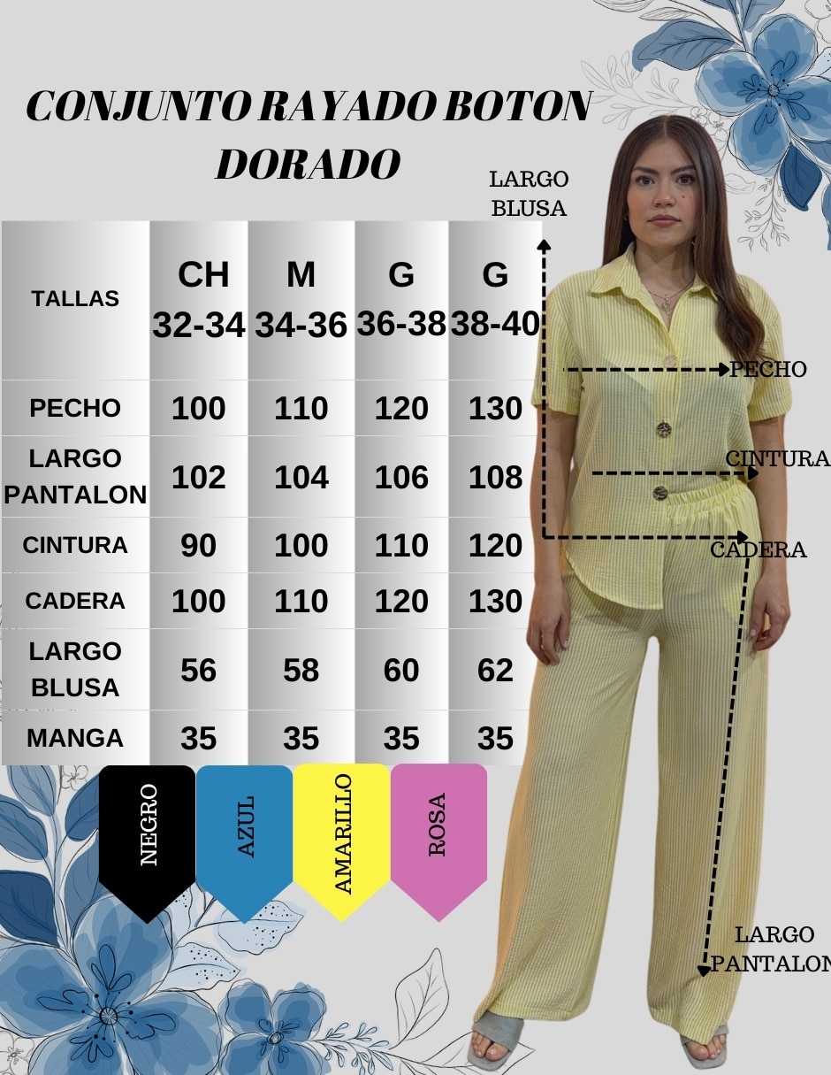 Conjunto Yaretni Moda para mujer