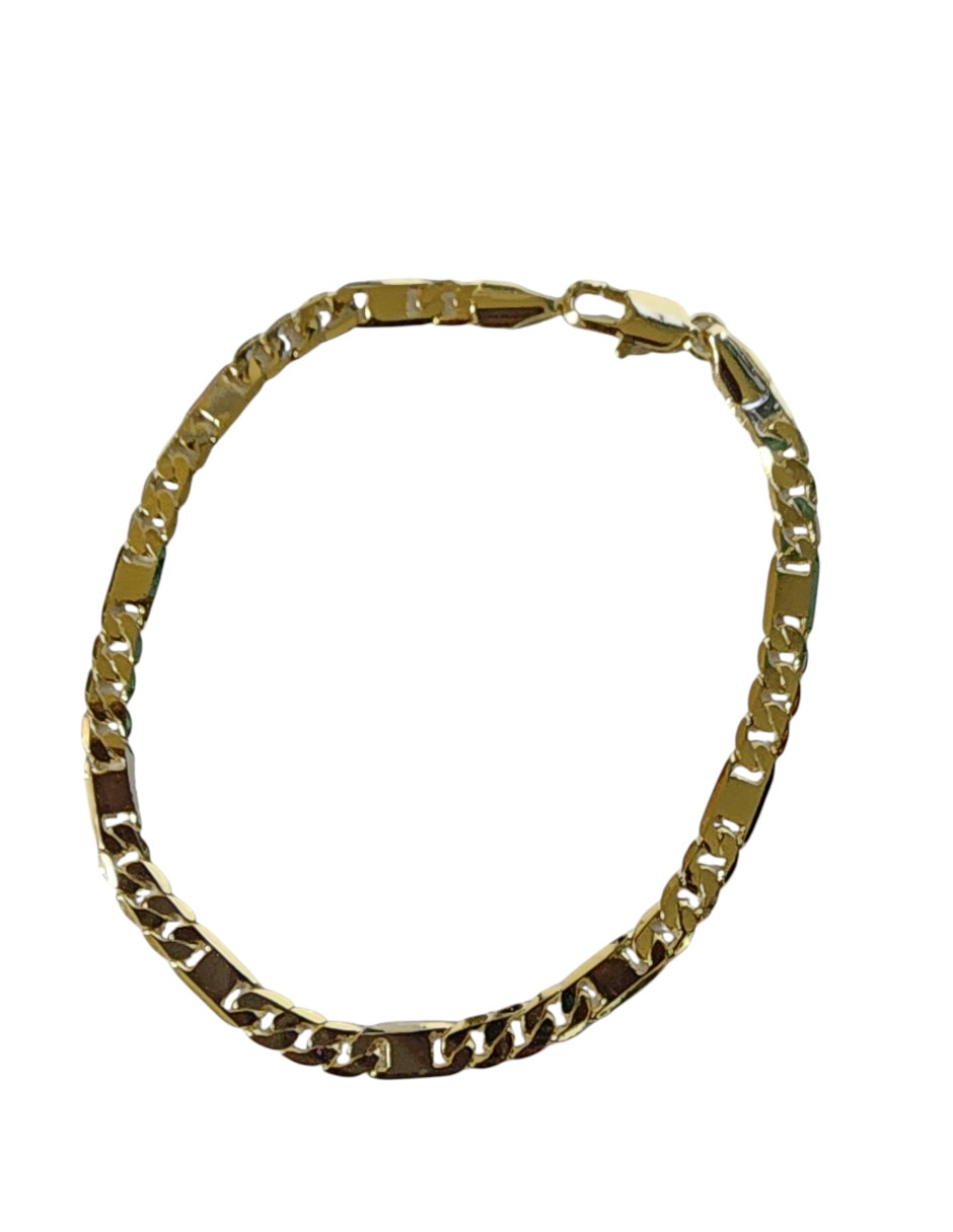 Pulsera Limerence by Claudia Herrera de Oro laminado 14 K Clásica con acabado
