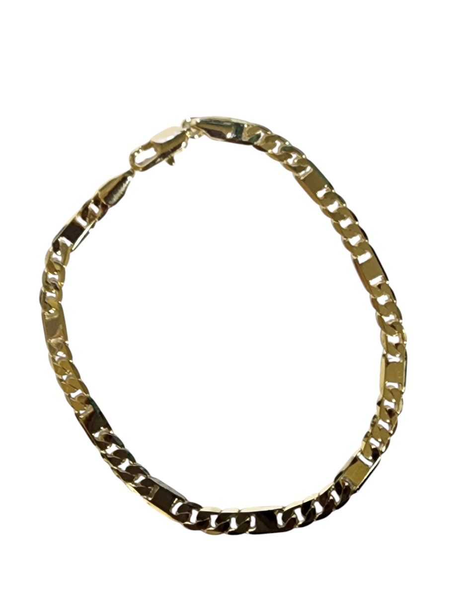 Pulsera Limerence by Claudia Herrera de Oro laminado 14 K Clásica con acabado