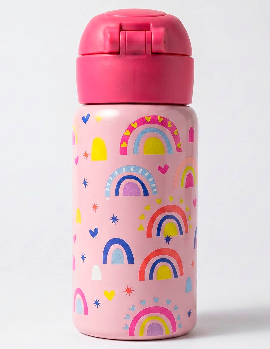 Termo con tapa push pull de 750 ml