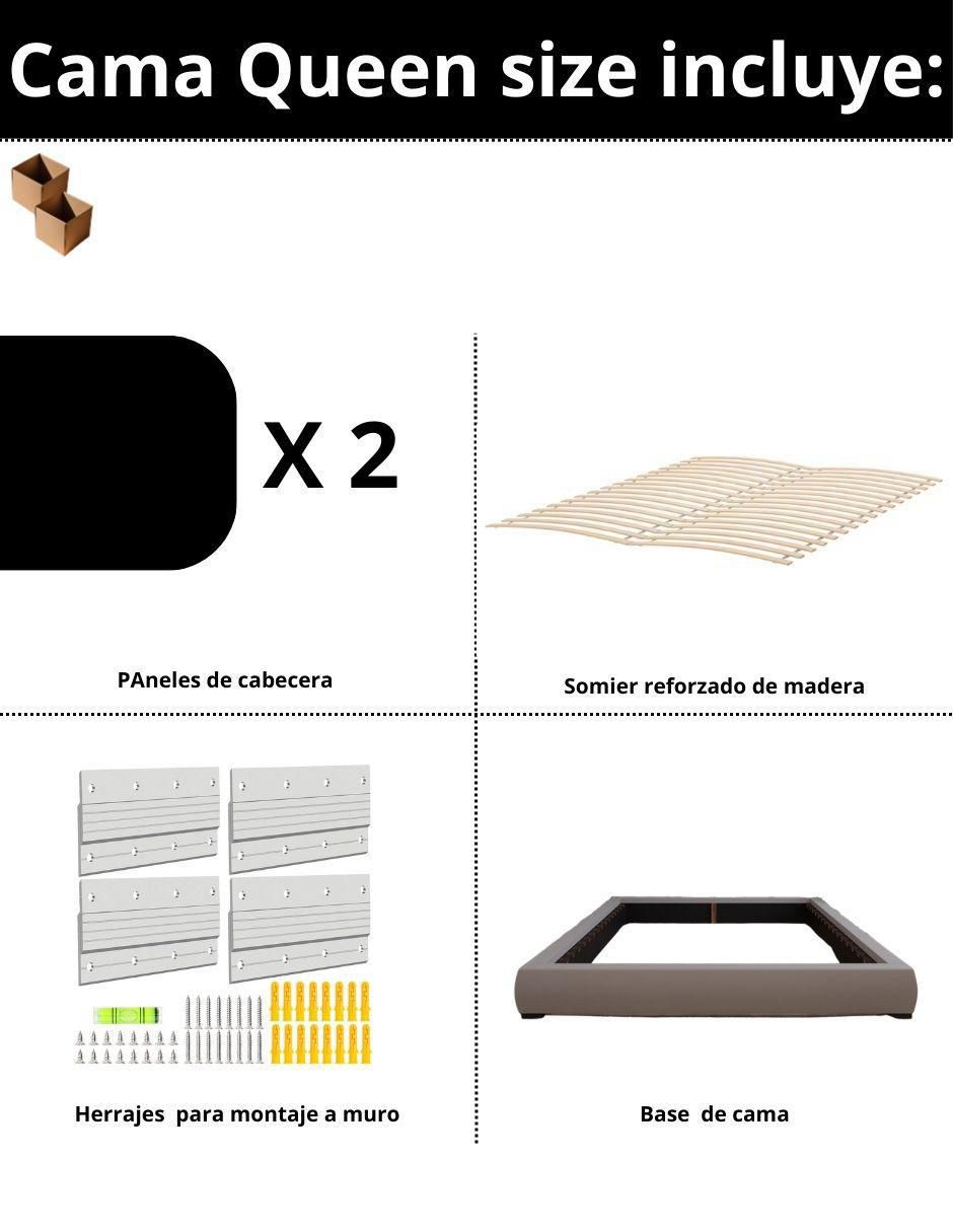 Cama Quiet Luxury Article de tela 6