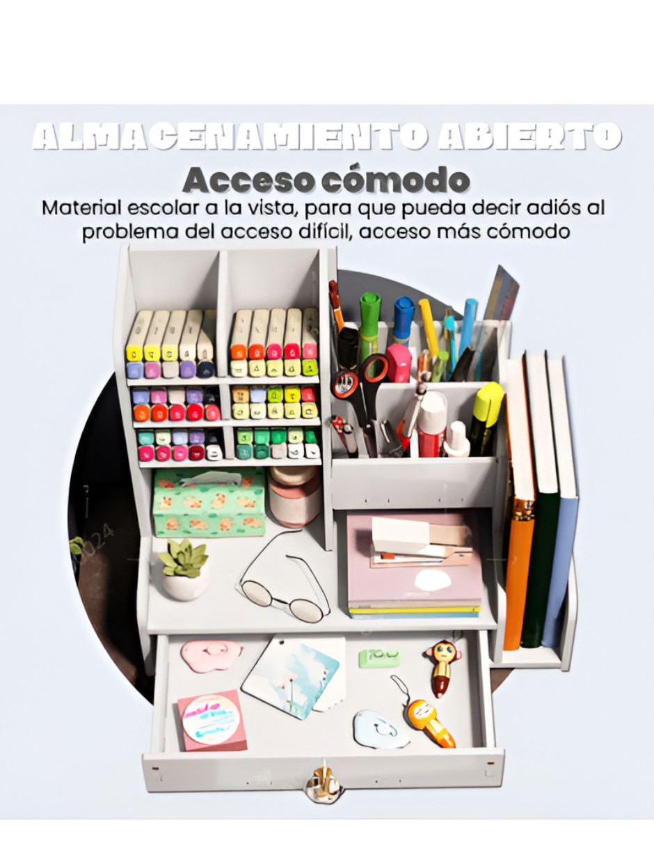 Organizador de escritorio Armable Xtellar 2