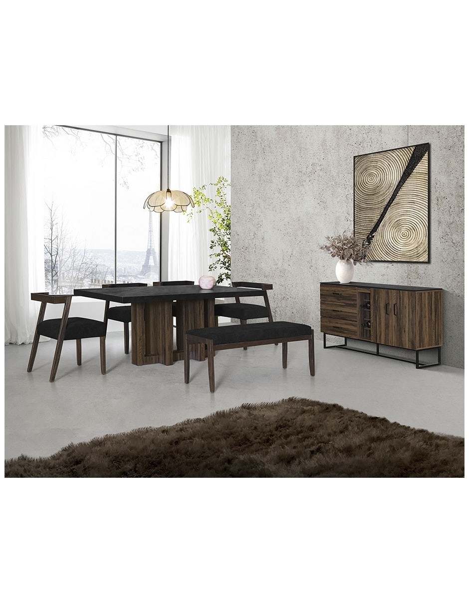 Banca Urban de madera 5