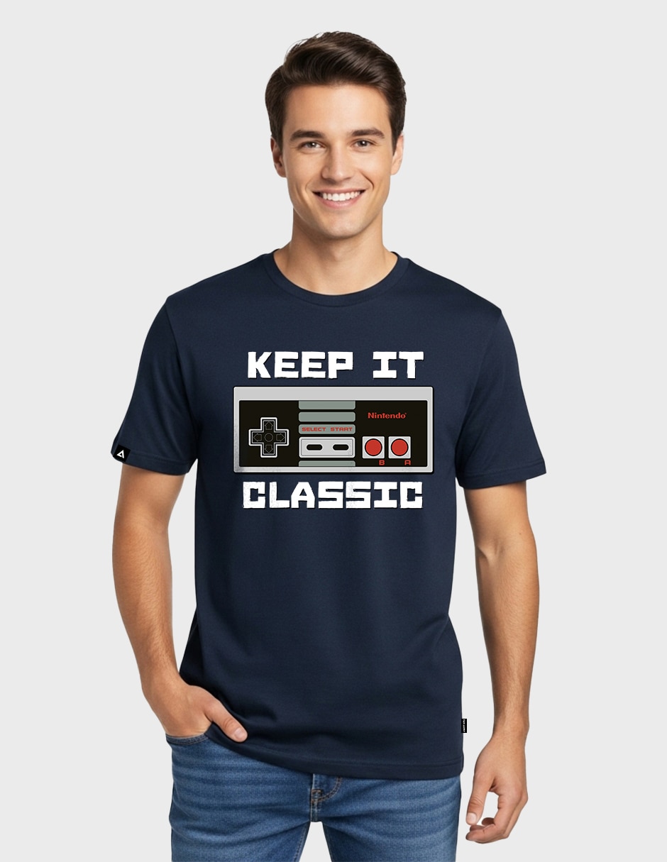 Playera Keep It Classic cuello redondo para hombre