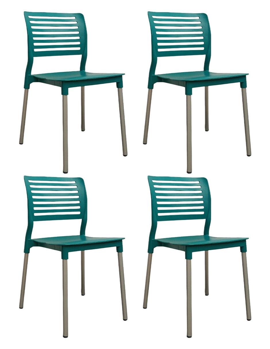 Set de sillas 4 piezas Set de sillas 4 piezas