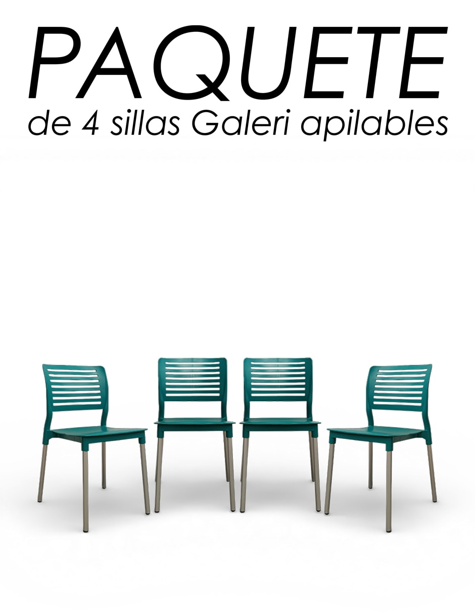 Set de sillas 4 piezas 8