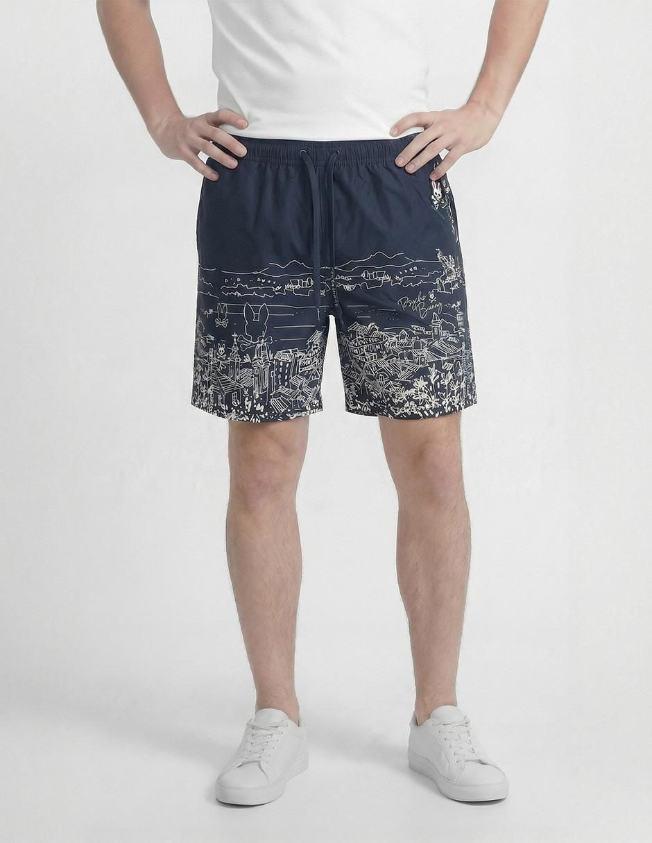 Traje de baño con bolsillos para hombre