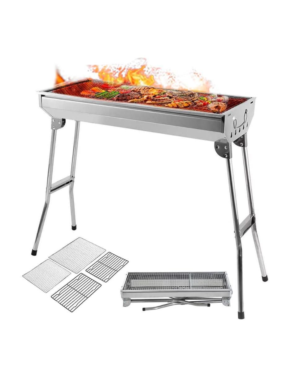 Asador de carbón de acero inoxidable 3