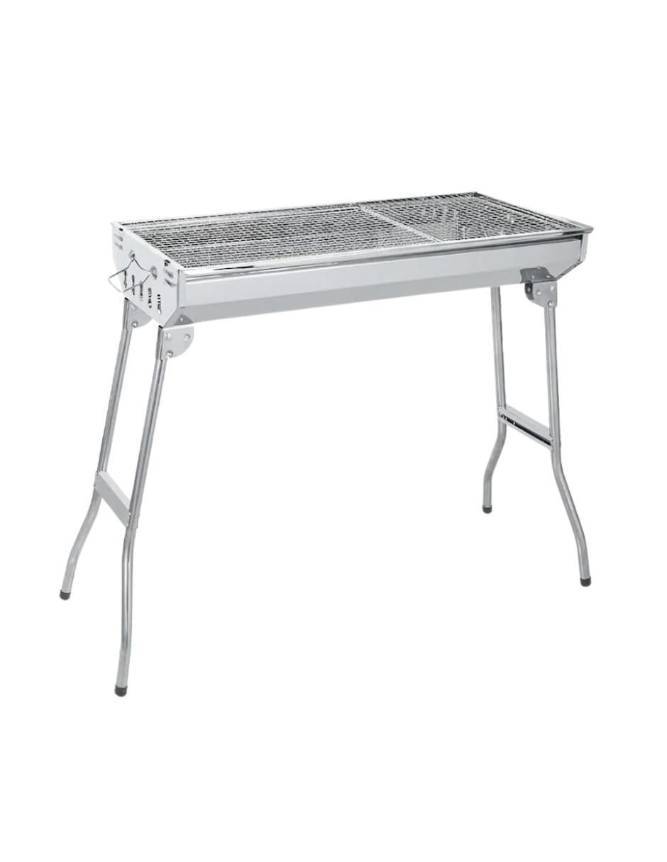 Asador de carbón de acero inoxidable