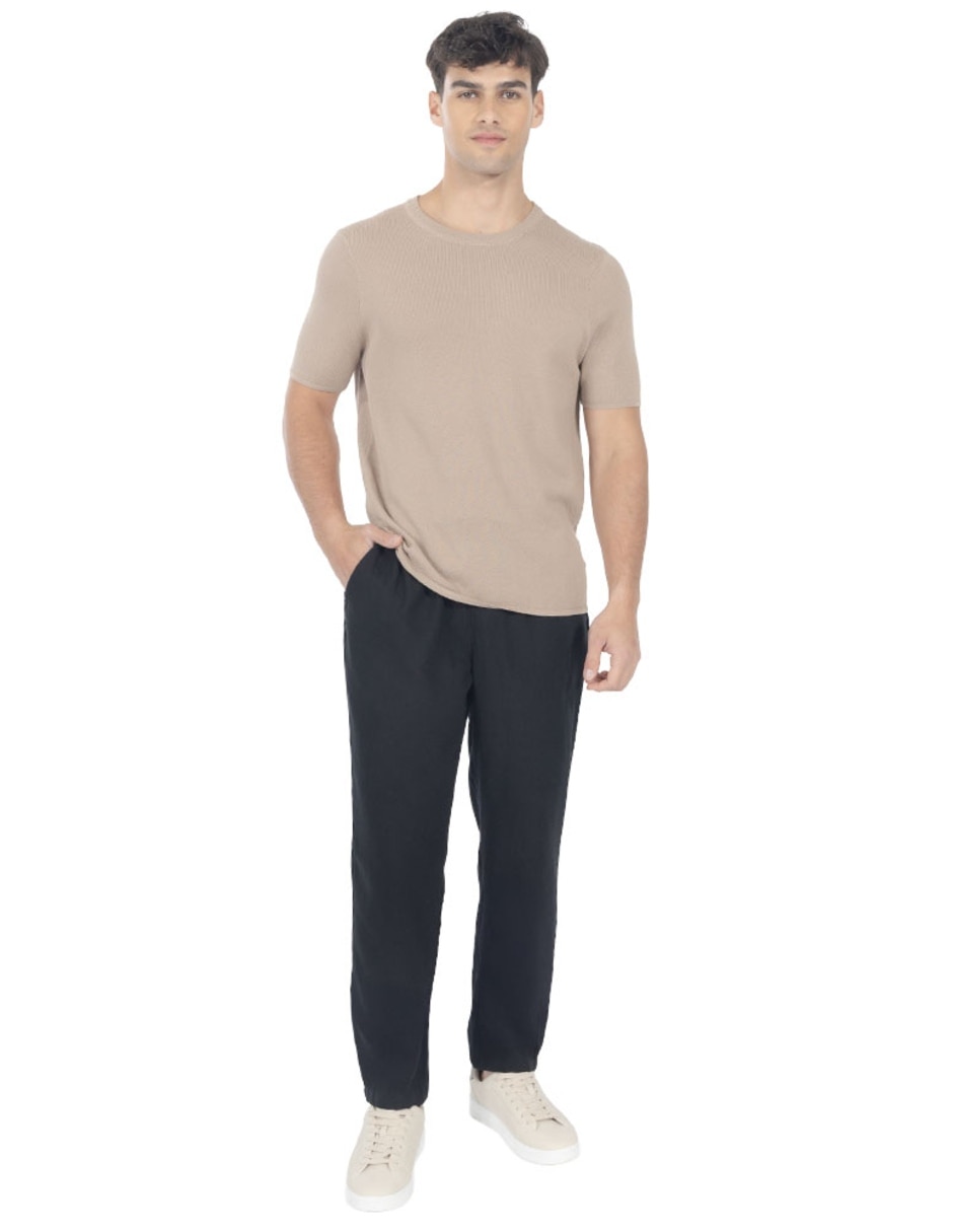 Jogger regular con bolsillos para hombre 3