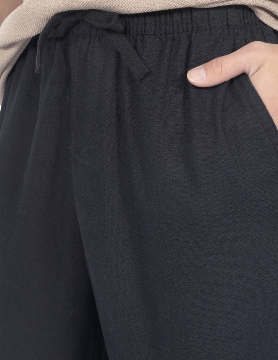 Jogger regular con bolsillos para hombre 4
