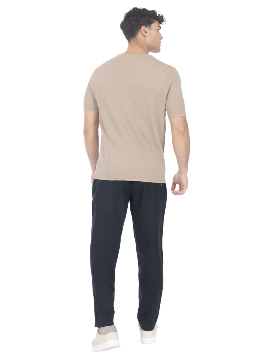 Jogger regular con bolsillos para hombre 5