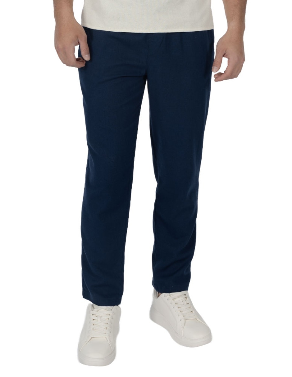 Jogger regular con bolsillos para hombre