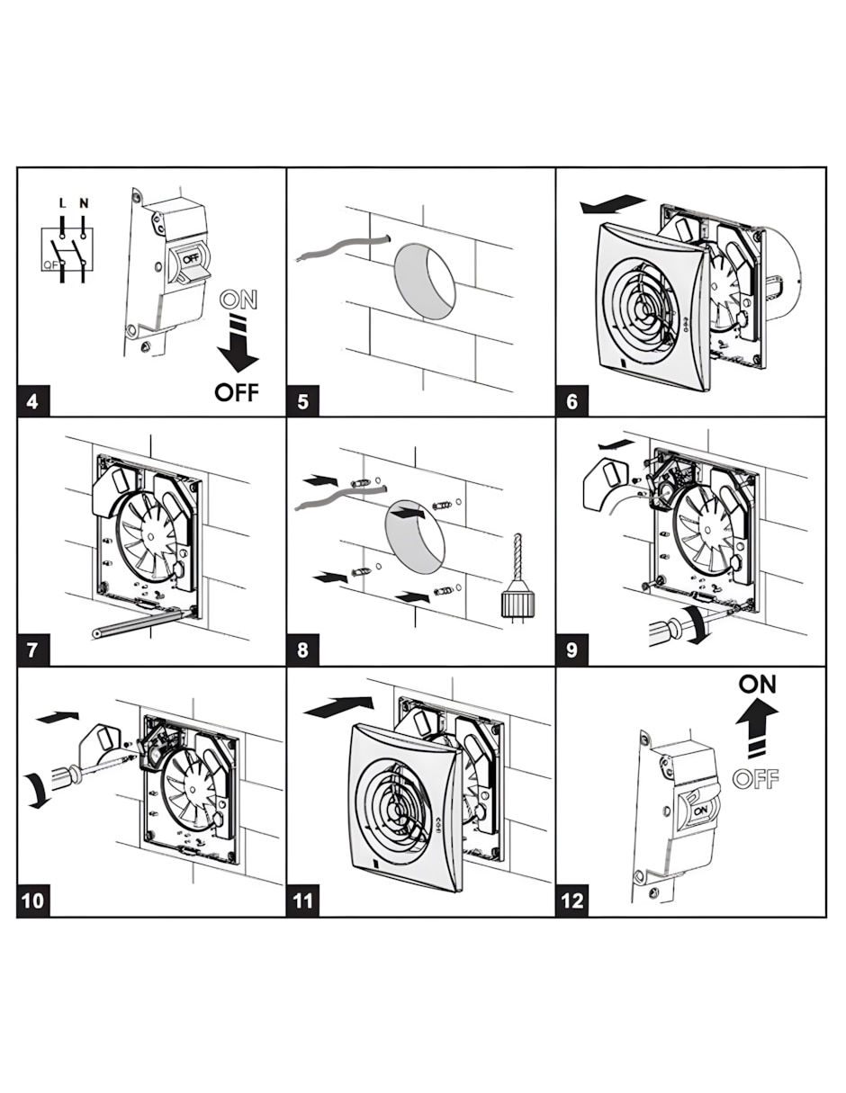 Extractor de aire MXAKM-001 2