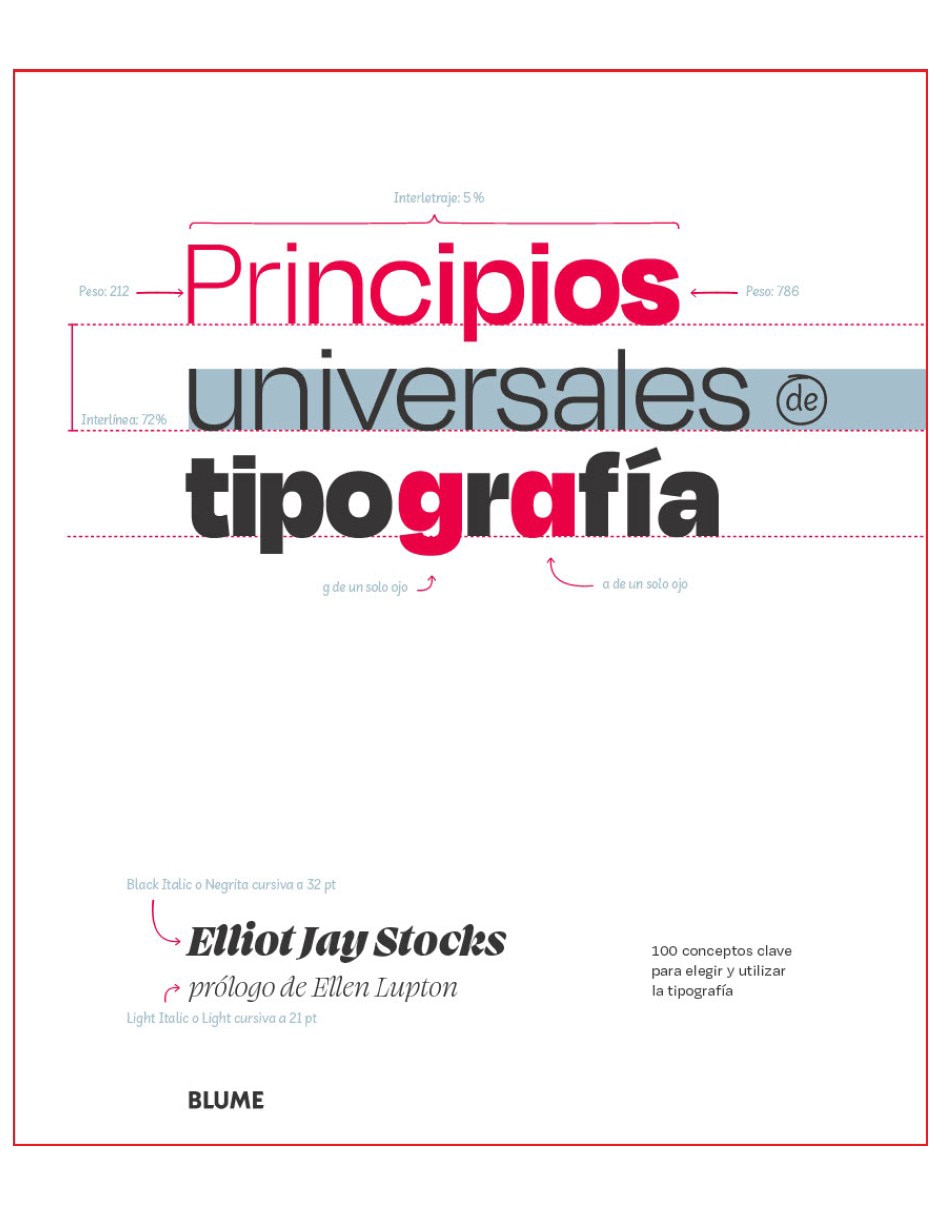 Libro Principios Universales De Tipografía de Elliot Jay Stoksc