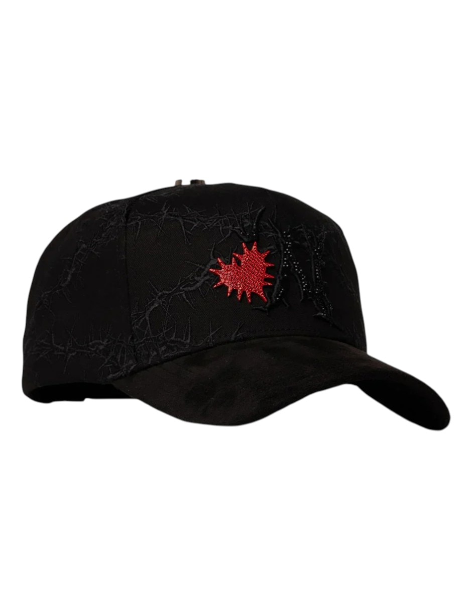 Gorra visera curva snapback casual Barbas Hats para hombre
