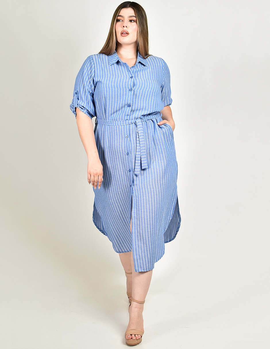 Vestido midi casual para mujer