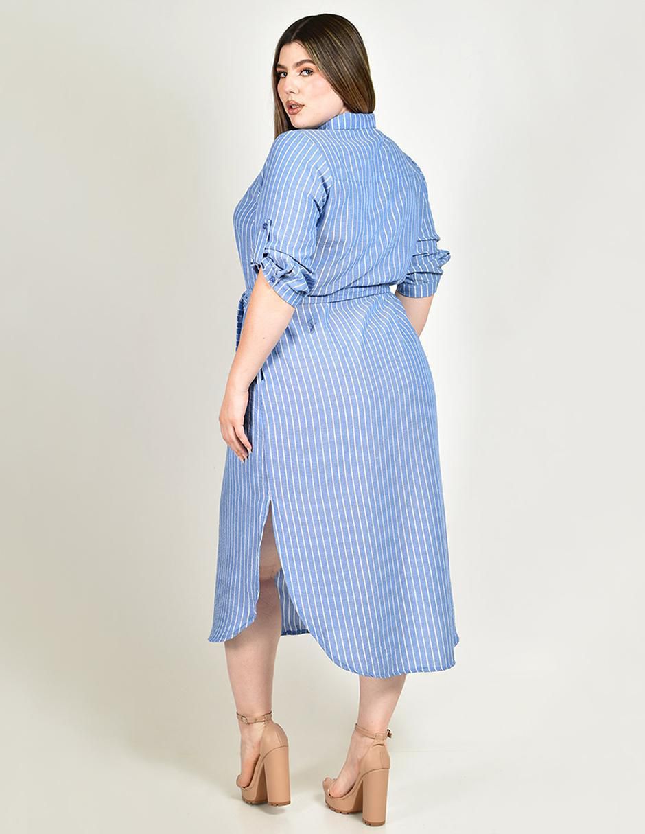 Vestido midi casual para mujer 4
