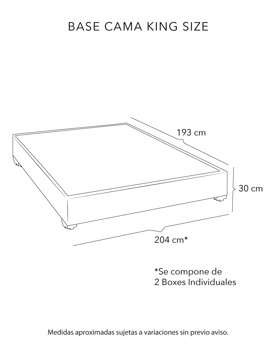Base para cama de madera pino 5