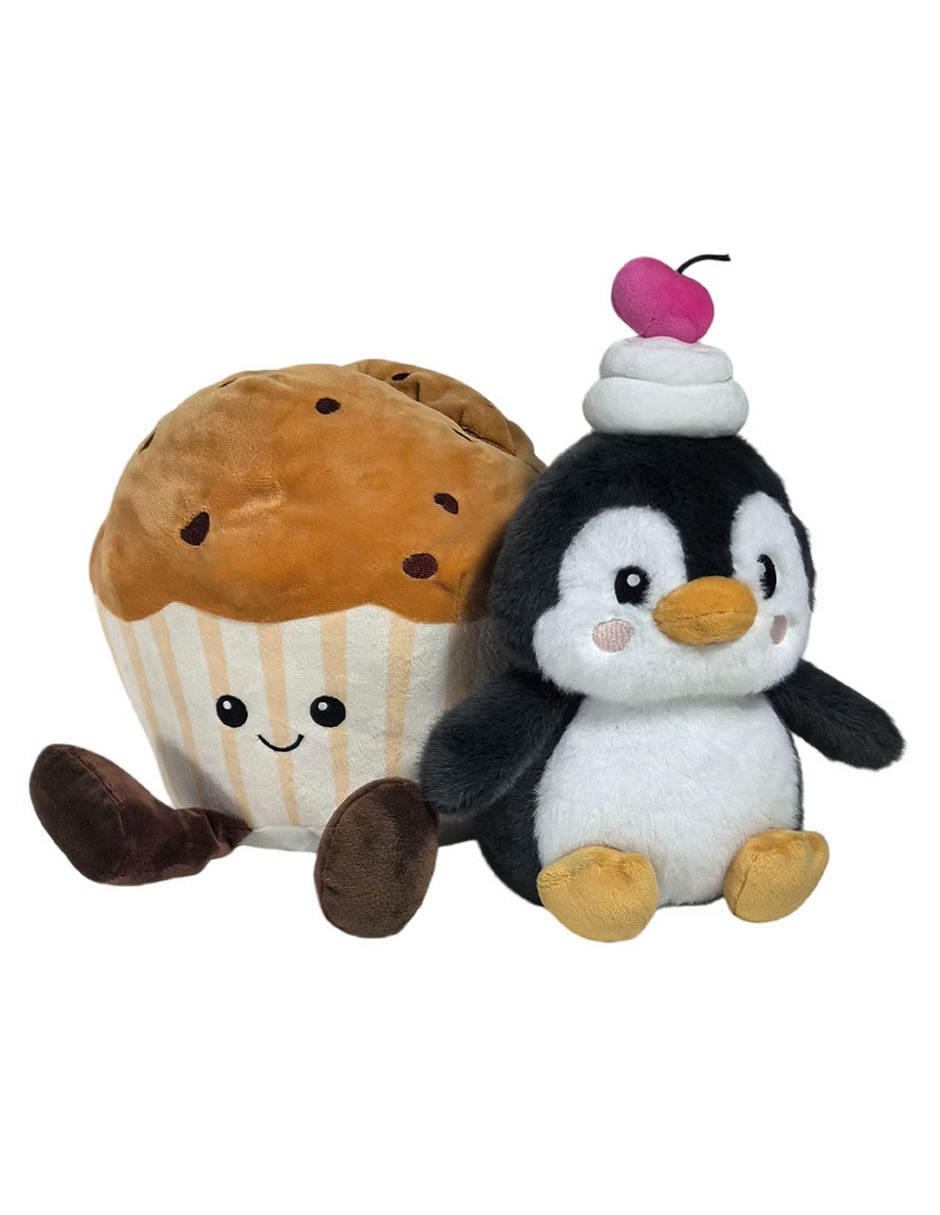 Peluche de Pingüino de 18 cm