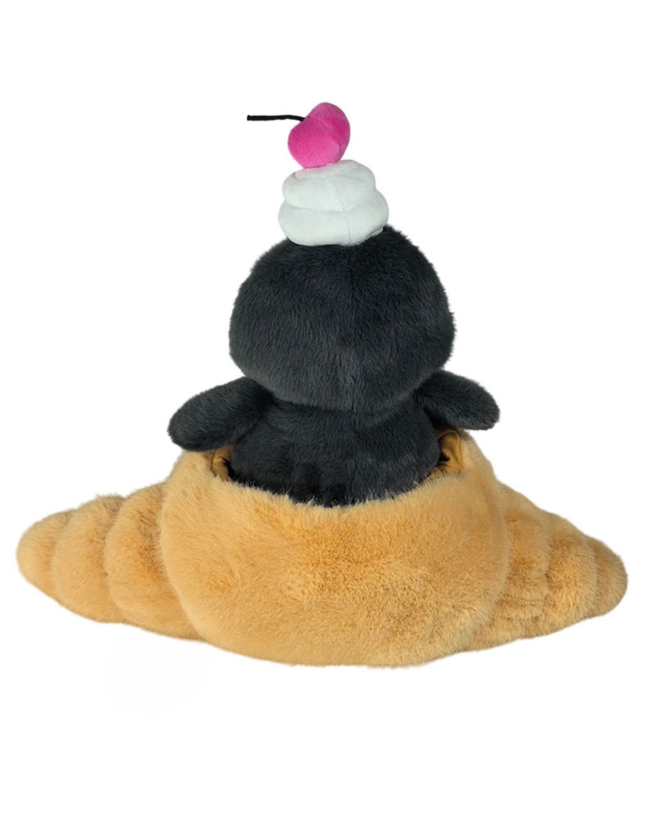 Set de peluches de pingüino y croissant 2