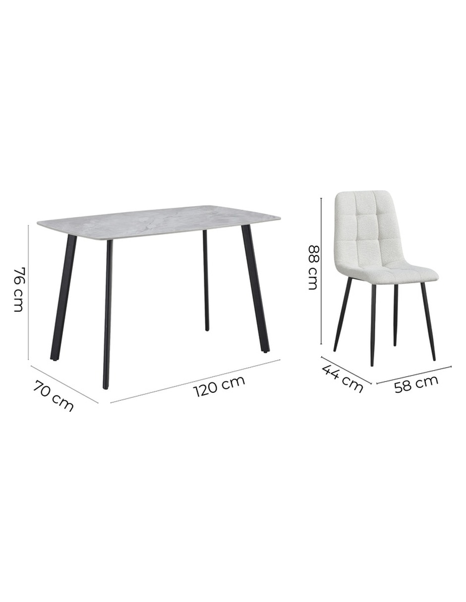 Comedor Nugen + Saroto Sochic para 4 personas