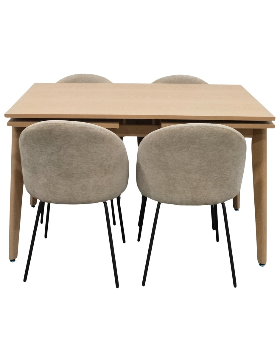 Comedor Adrianus Georgia Sochic para 4 personas