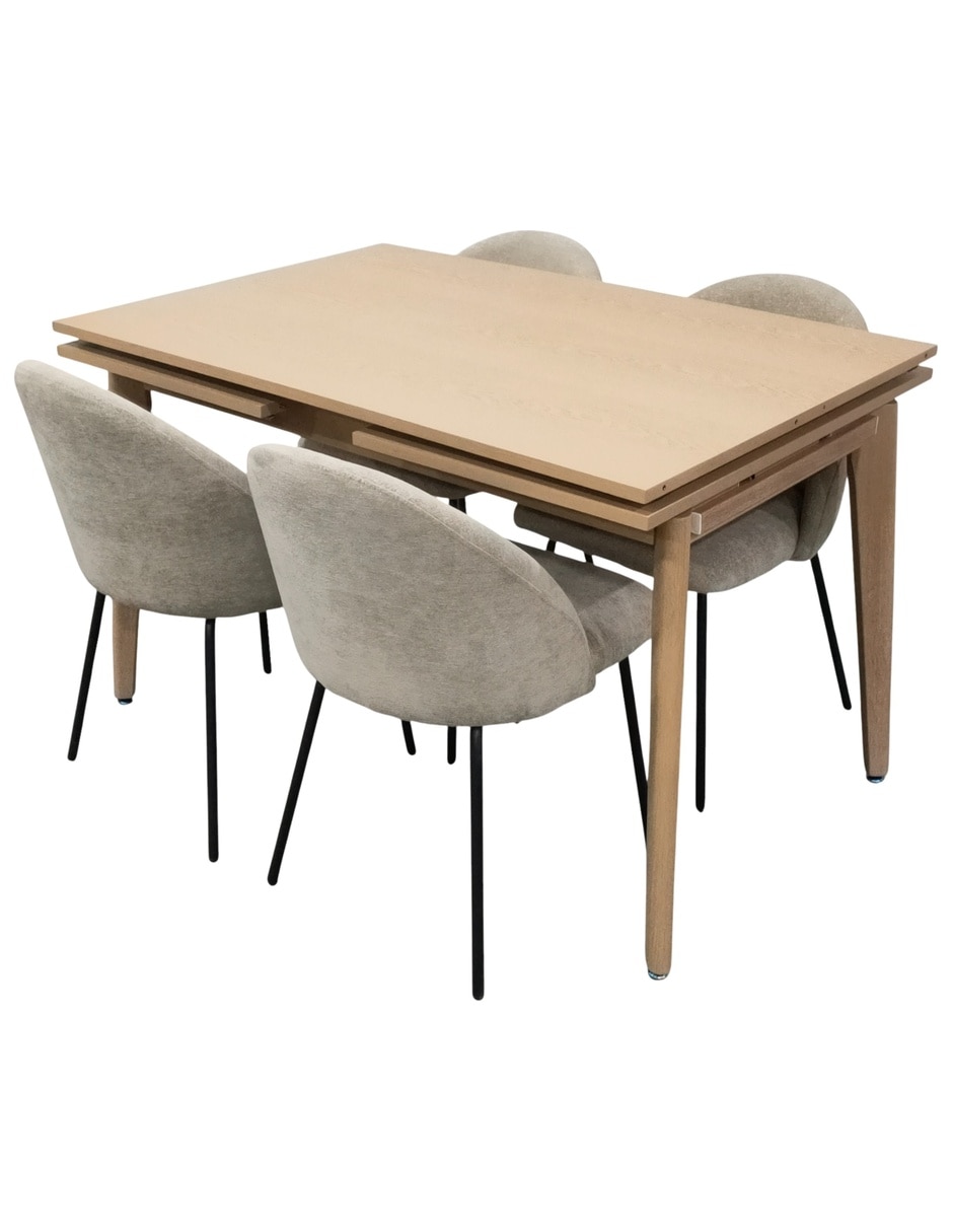 Comedor Adrianus Georgia Sochic para 4 personas