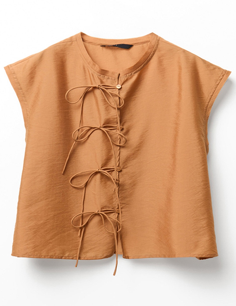Blusa manga corta para mujer 6