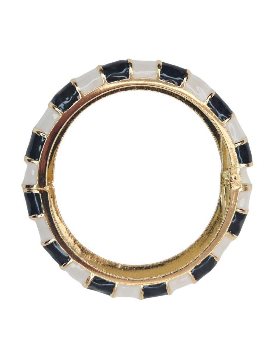 Brazalete Maria Rayuela de oro laminado 18 K acabado brillante