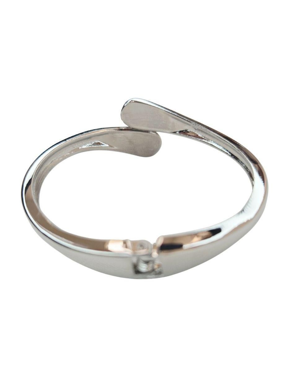Brazalete Maria Rayuela acabado baño de rodio
