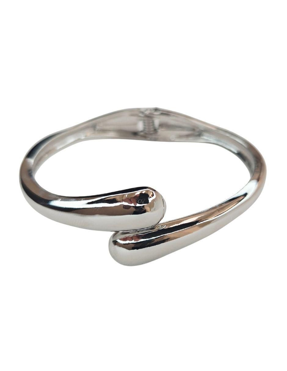 Brazalete Maria Rayuela acabado baño de rodio